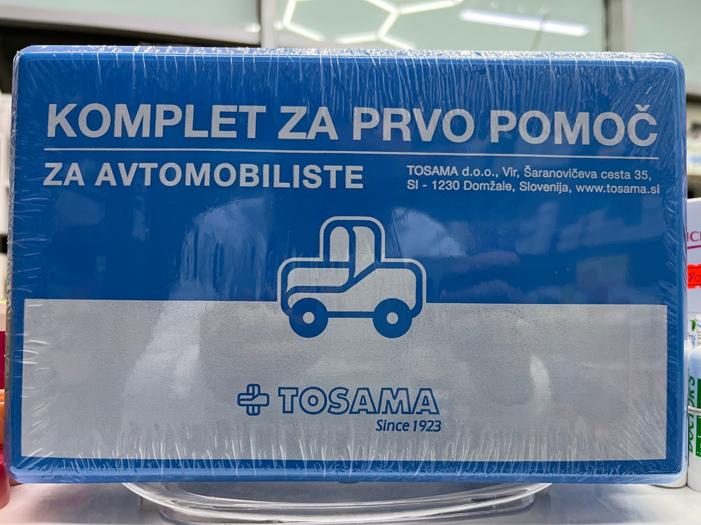 TOSAMA Prva pomos za vo avtomobil
